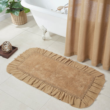 Burlap Natural Bathmat 27